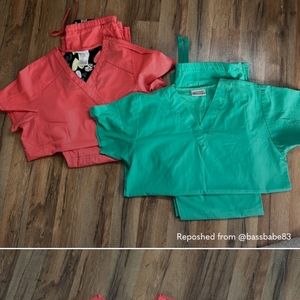 I purchased these scrubs,but they were too big for me.